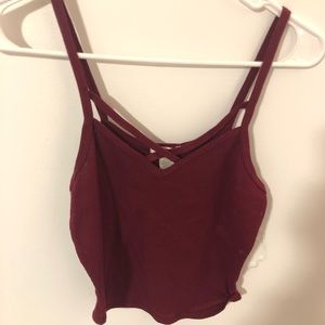 Bozzolo cropped tank top
